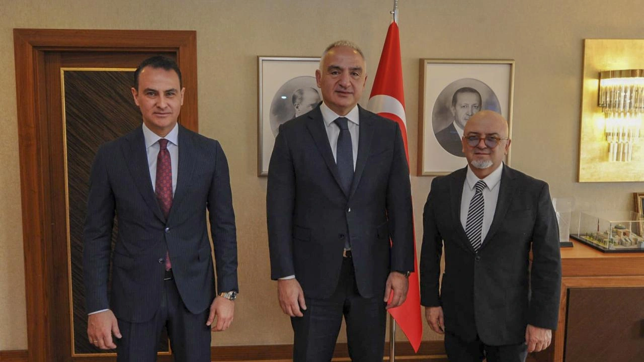 Bakan Ersoy yeni atanan Birol Güven ile bir araya geldi