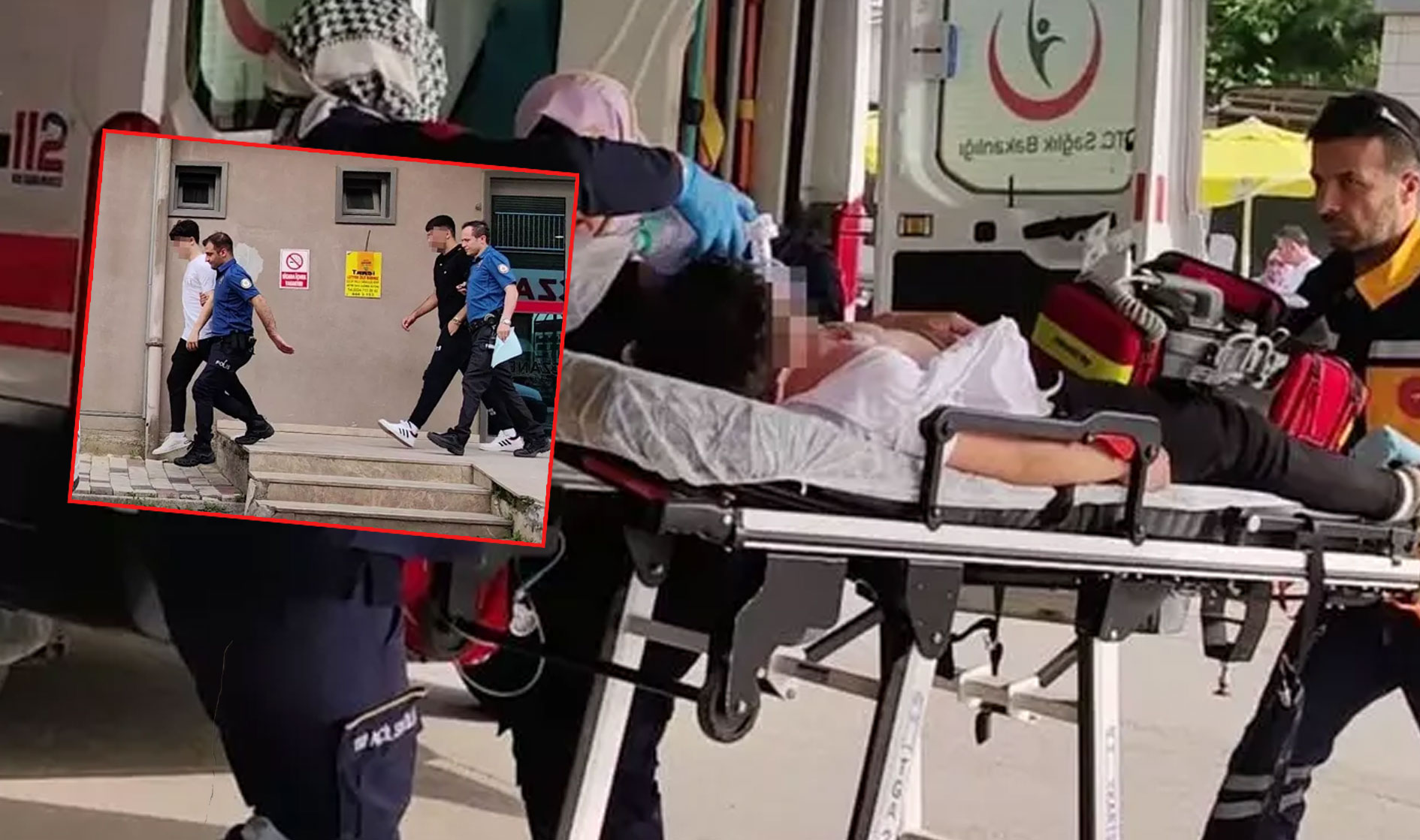 Tekme ve yumruklarla saldırdılar: 14 yaşındaki çocuğun kalbi durdu, hastanede yaşam mücadelesi veriyor