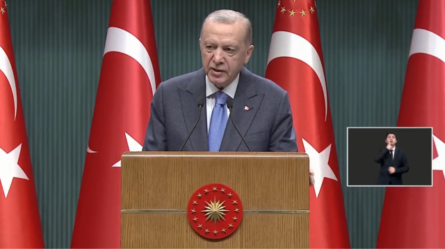Kabine Toplantısı sona erdi: Erdoğan açıklamalarda bulunuyor