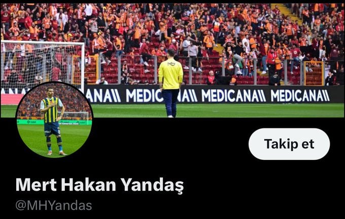 Mert Hakan Yandaş'dan Galatasaray'a gönderme: Ben tek, siz hepiniz