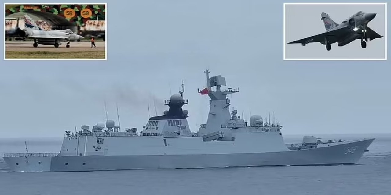 Çin'in rutin tatbikatları yine Tayvan'ın alarmlarını çaldırdı