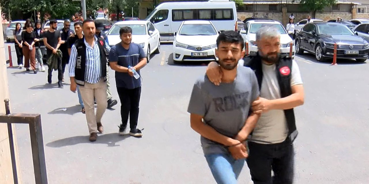 Şanlıurfa'da terör örgütü propagandasına 7 gözaltı