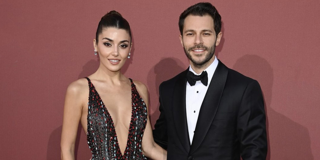 Hande Erçel ve Hakan Sabancı, Cannes Film Festivali'nde...