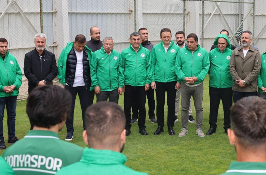 Konya'da 'Galatasaray' teyakkuzu! Vali ve milletvekillerinden Konyaspor'a ziyaret!