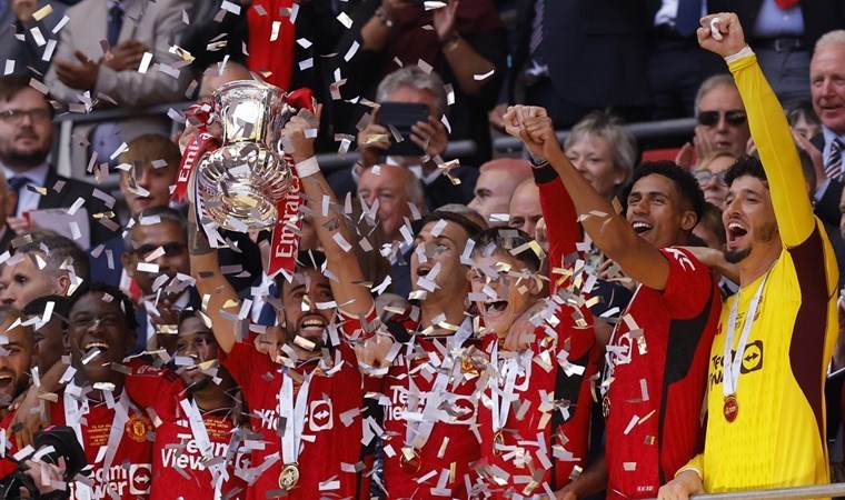 Manchester City'i FA Cup finalinde 'Kırmızı Şeytanlar' durdurdu