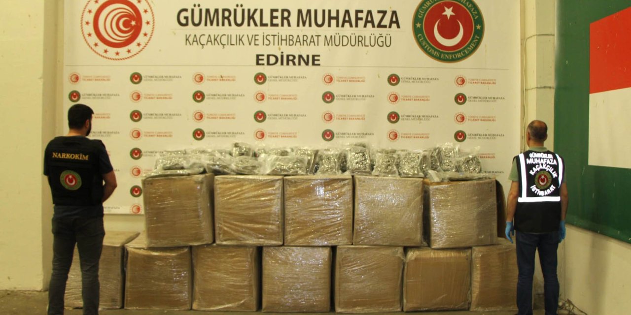 İki gümrük kapısında toplam 625 kilo uyuşturucu ele geçirildi