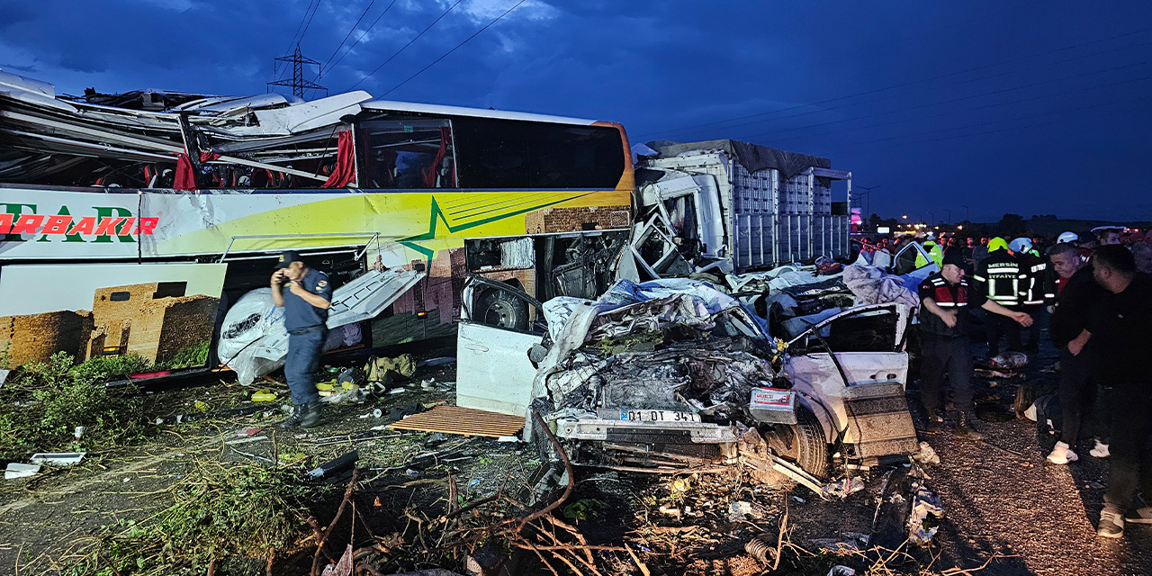 Mersin'deki kazada hayatını kaybeden 10 kişinin kimlikleri belli oldu