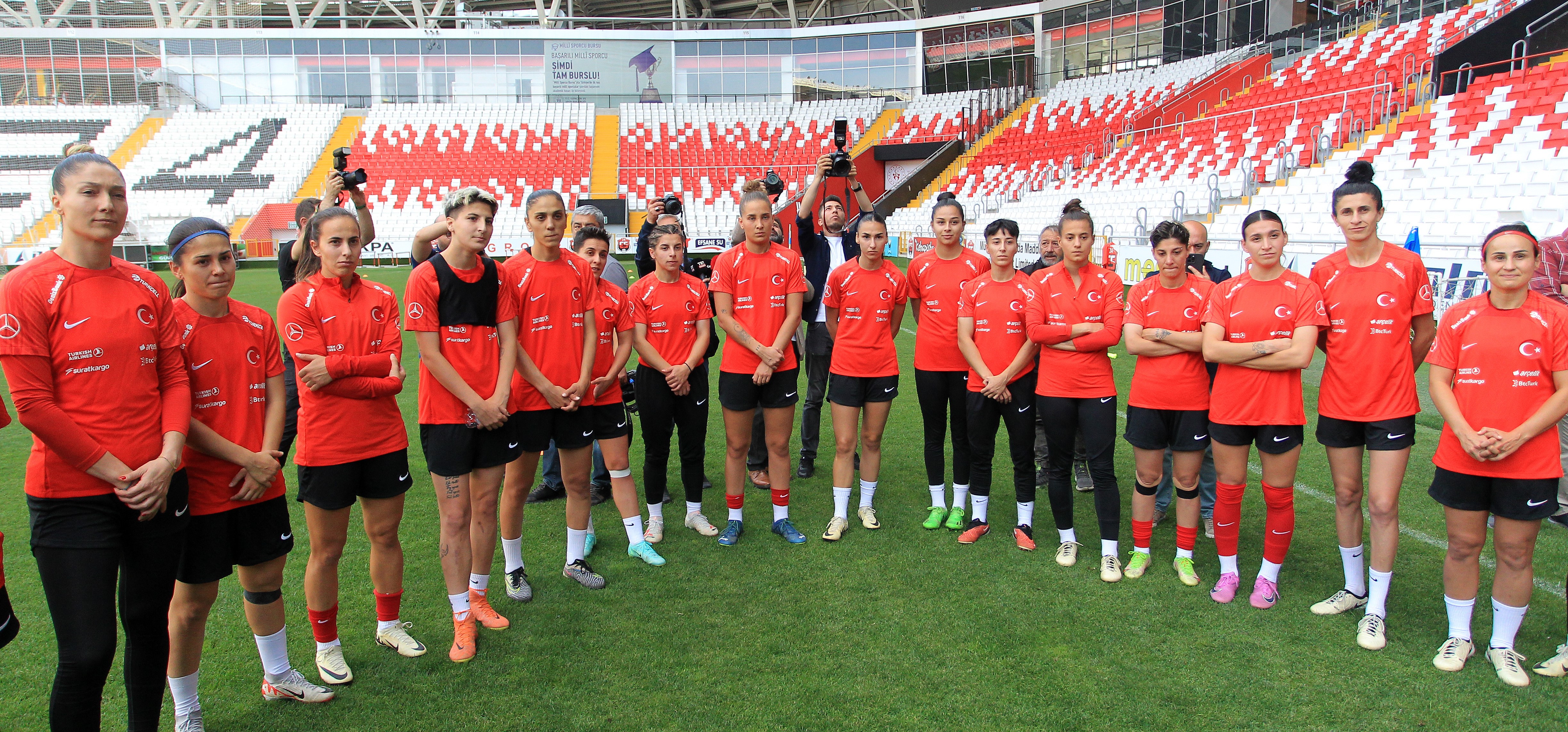 Kadın Futbol Milli Takımı yine Erzincan'da