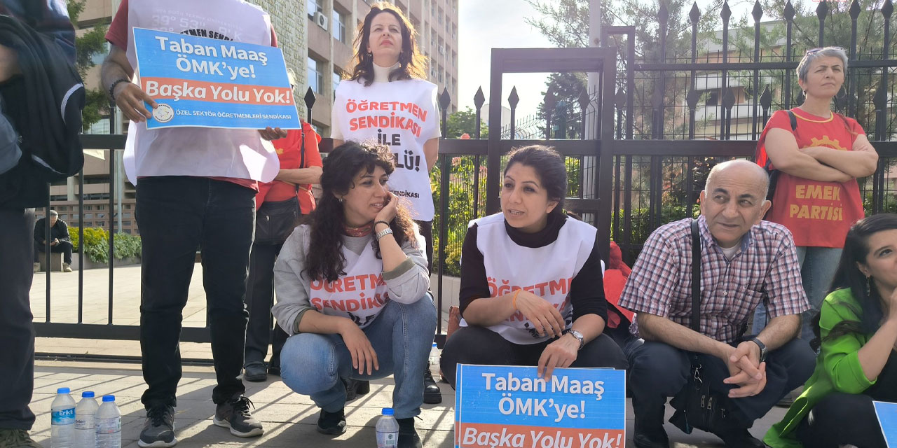 MEB önündeki eyleme polis müdahalesi: Çok sayıda öğretmen gözaltına alındı