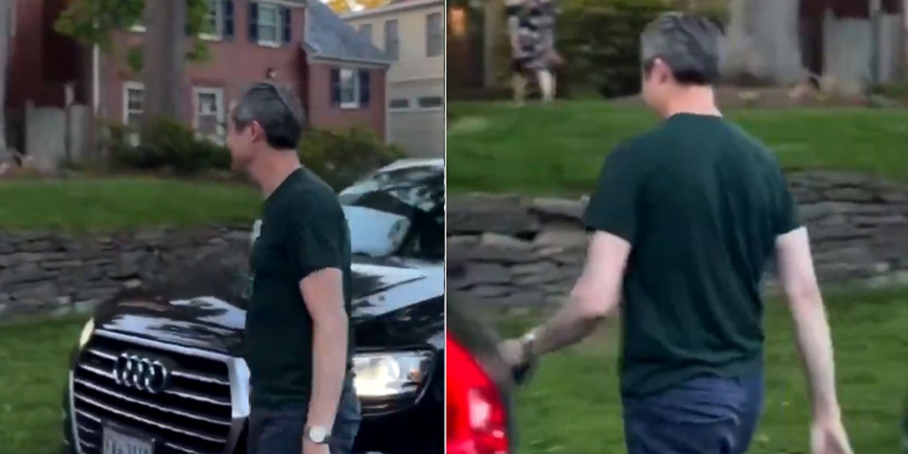 ABD Dışişleri Sözcüsü Miller'a evinin önünde Filistin protestosu! 'Bugün kaç çocuk öldürdün?'