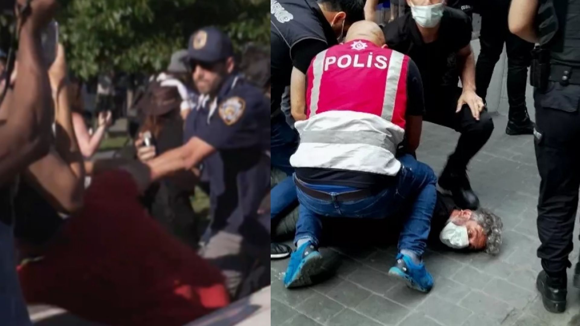 Türkiye’de olunca sessizliğe gömülen Ömer Çelik, ABD’de AA muhabirine uygulanan polis şiddetini kınadı