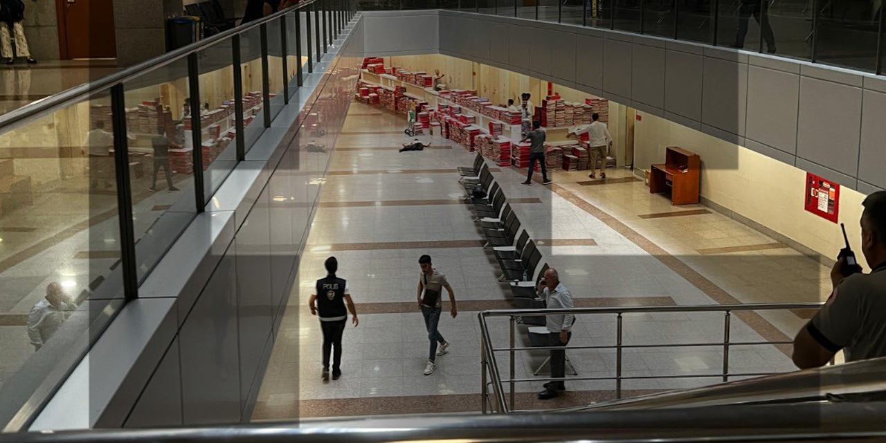 Çağlayan Adliyesi'nde intihar!