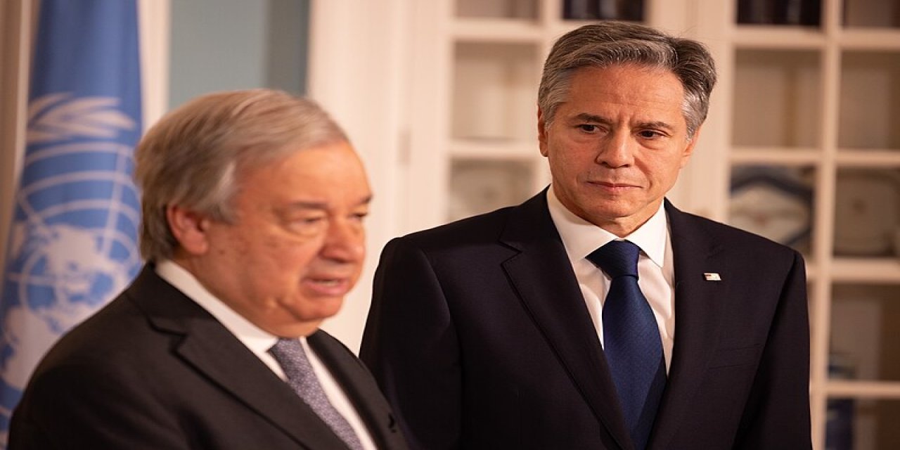 ABD Dışişleri Bakanı Blinken, BM Genel Sekreteri Guterres ile bir araya geldi