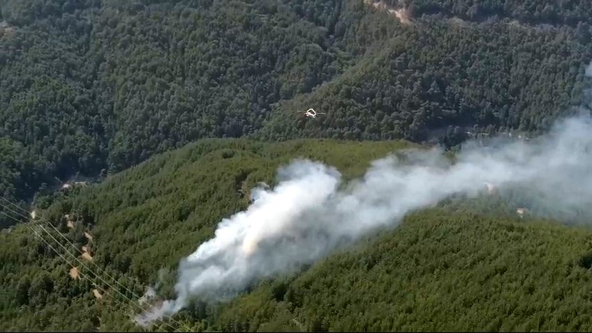 Antalya'da iki günde dördüncü orman yangını