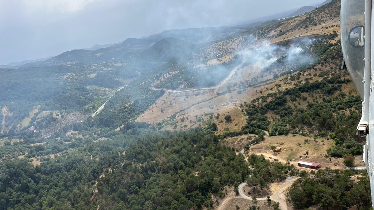 Balıkesir'de orman yangını: Ekipler teyakkuza geçti
