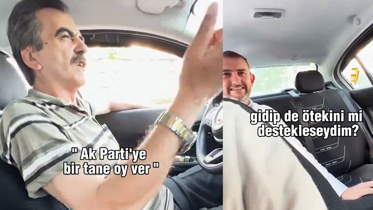 AKP'li belediye başkanı taksiye bindiğine bin pişman oldu: 'Dünya tersine dönse bir tane oy vermem'