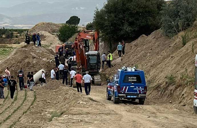Denizli'de toprak kayması: Bir işçi hayatını kaybetti, bir işçi ağır yaralı