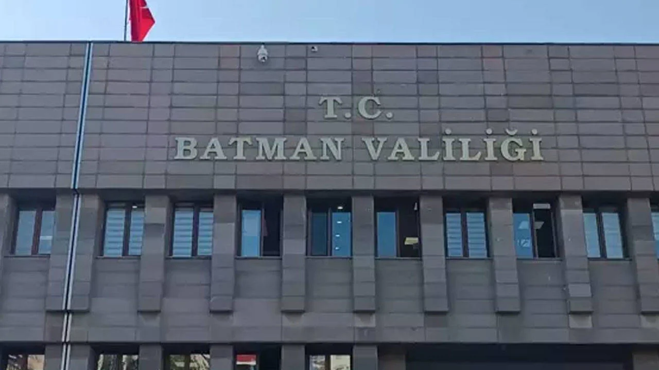 Batman Valiliği duyurdu: Kentte 5 gün eylem yasağı ilan edildi