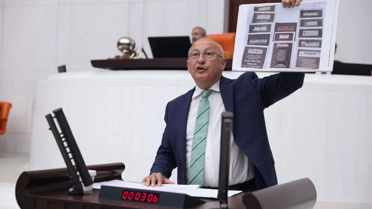 CHP’li Çakırözer, yerel basının sorunları için Meclis Araştırma komisyonu kurulmasını istedi