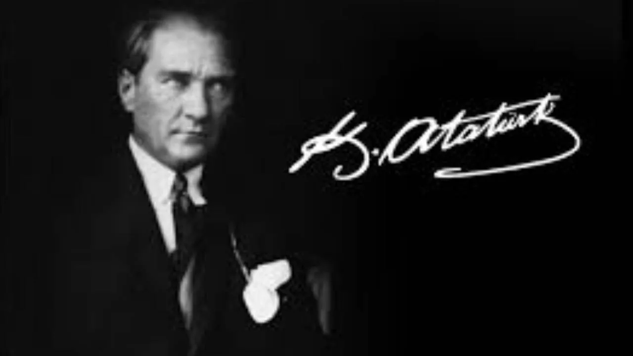 Bakanlık Atatürk'ün orijinal imzasını paylaştı