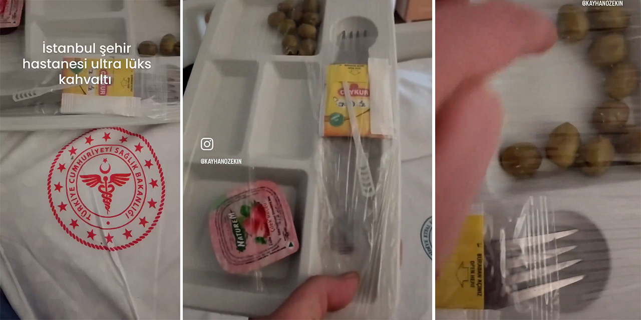 Vatandaştan Sağlık Bakanı Koca'ya isyan: "Ameliyattan çıktım, şu kahvaltıya bakar mısınız?"