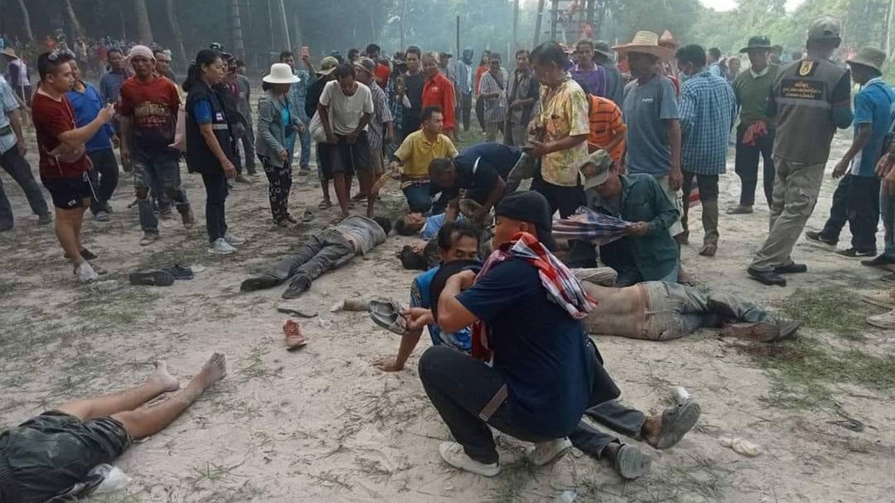 Tayland'da roket festivalinde roket faciası: 15 yaralı