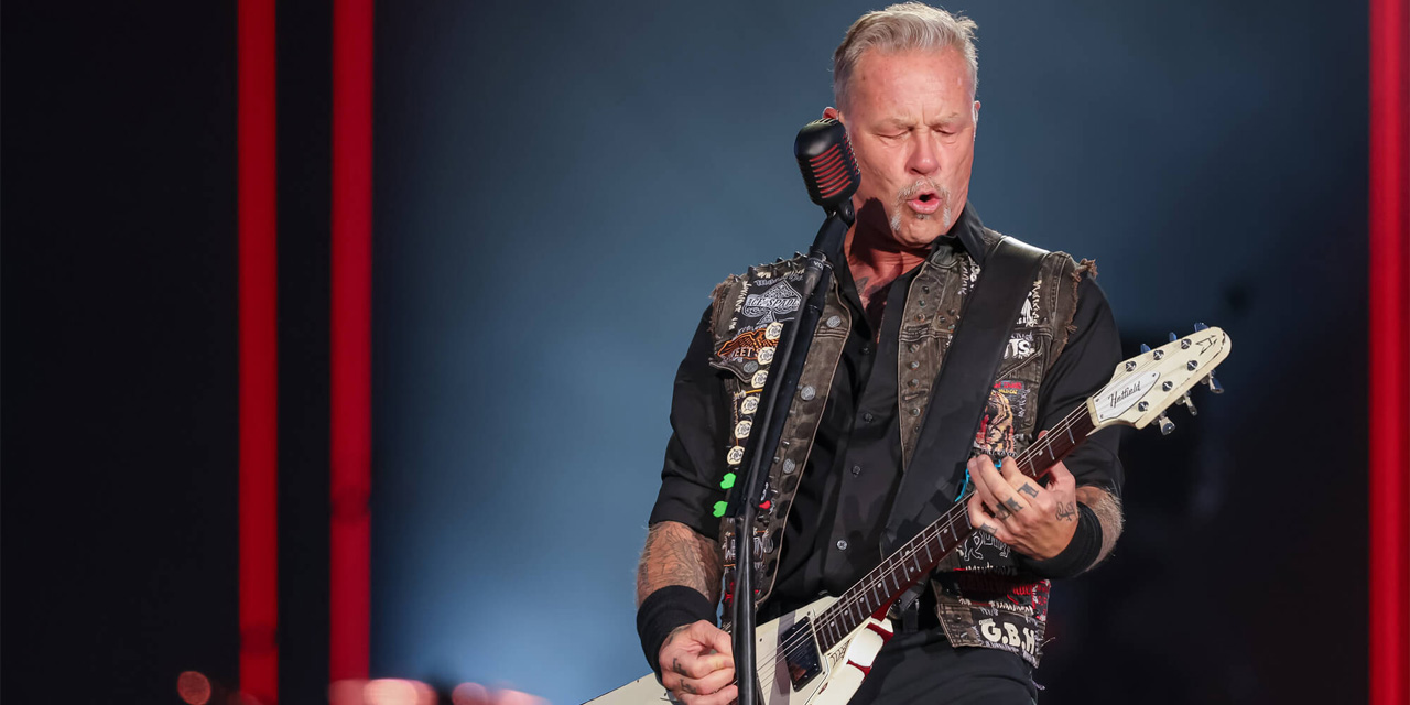 Metallica'nın efsanevi solisti James Hetfield'ın konser heyecanı