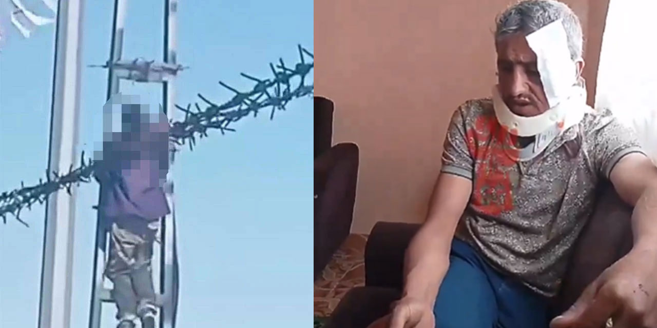 Kurban eti verilmeyince kendini asmaya çalışan vatandaş isyan etti