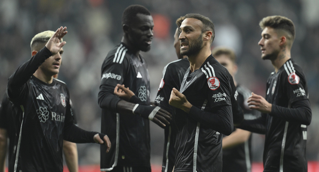 Beşiktaş, Türkiye Kupası'nda yarı final biletini kaptı
