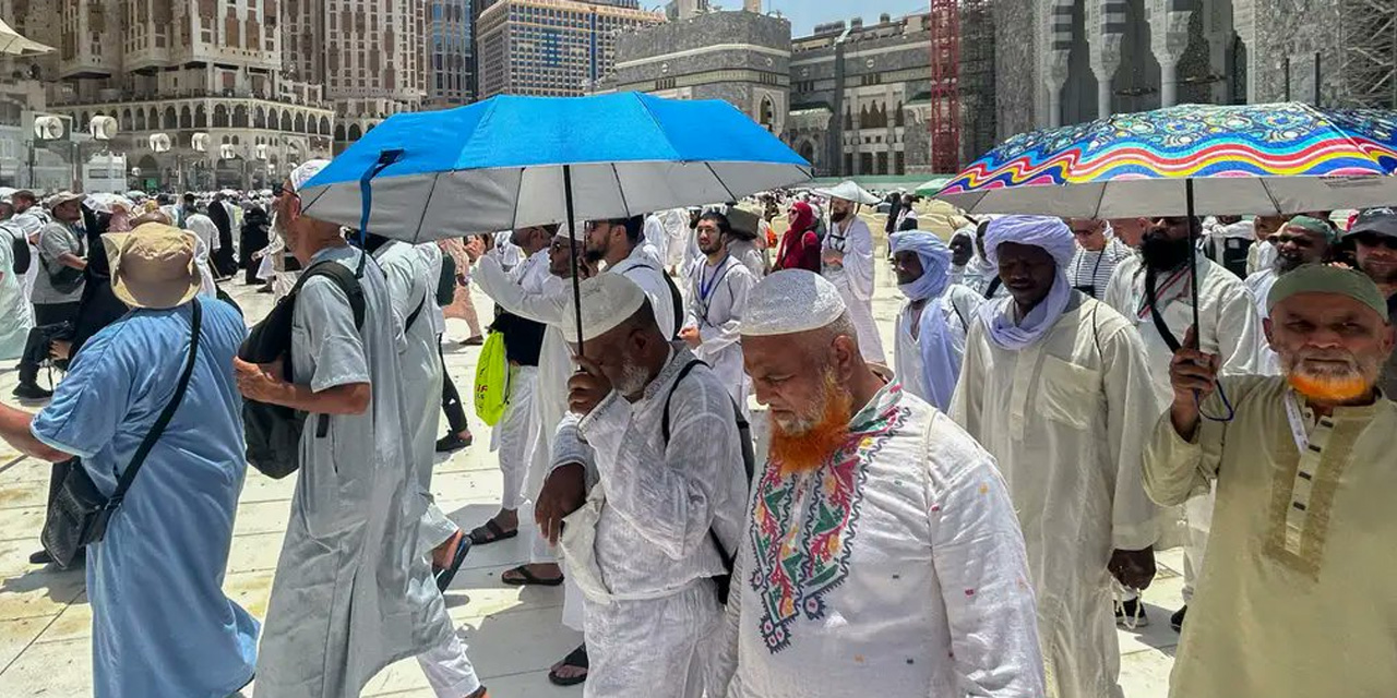 Mekke'de aşırı sıcaklardan 550 hacı adayı öldü: 2 bin kişi tedavi altında
