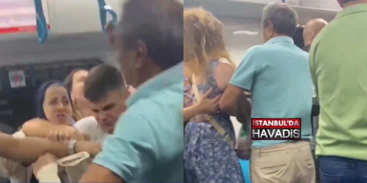 Marmaray'da "Neden el ele tutuşuyorsunuz" kavgası: Genç çifte öldüresiye saldırdılar