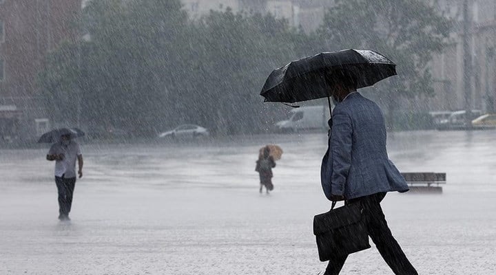 Meteoroloji'den çok sayıda il için sarı kodlu uyarı: Kuvvetli yağış bekleniyor