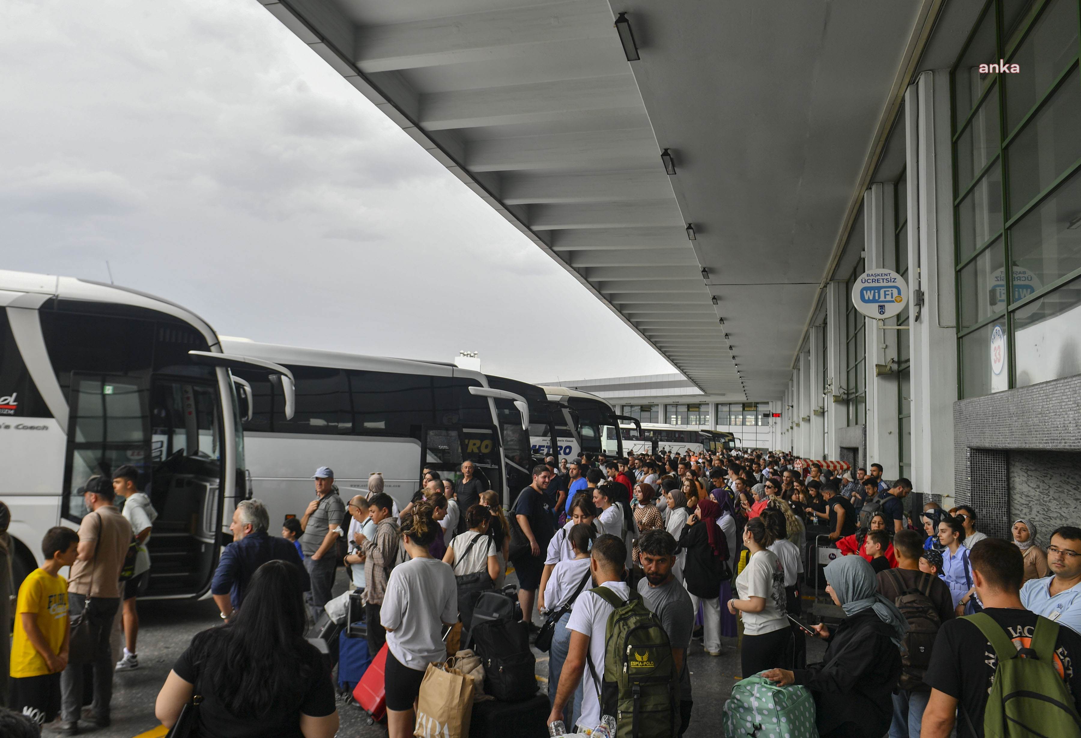 Ankara AŞTİ'de bayram tatilinde 1 milyon 139 bin yolcu taşındı