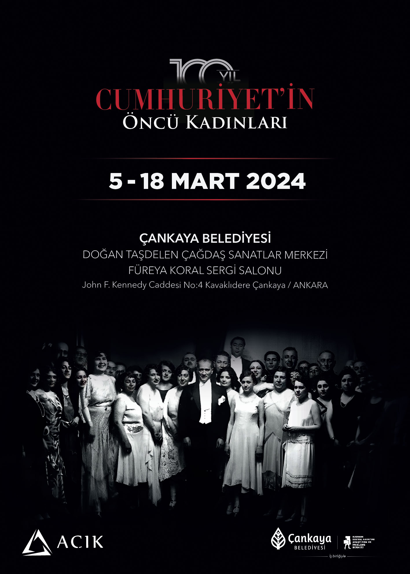 “Cumhuriyet’in Öncü Kadınları Sergisi” Ankaralılarla Buluşuyor