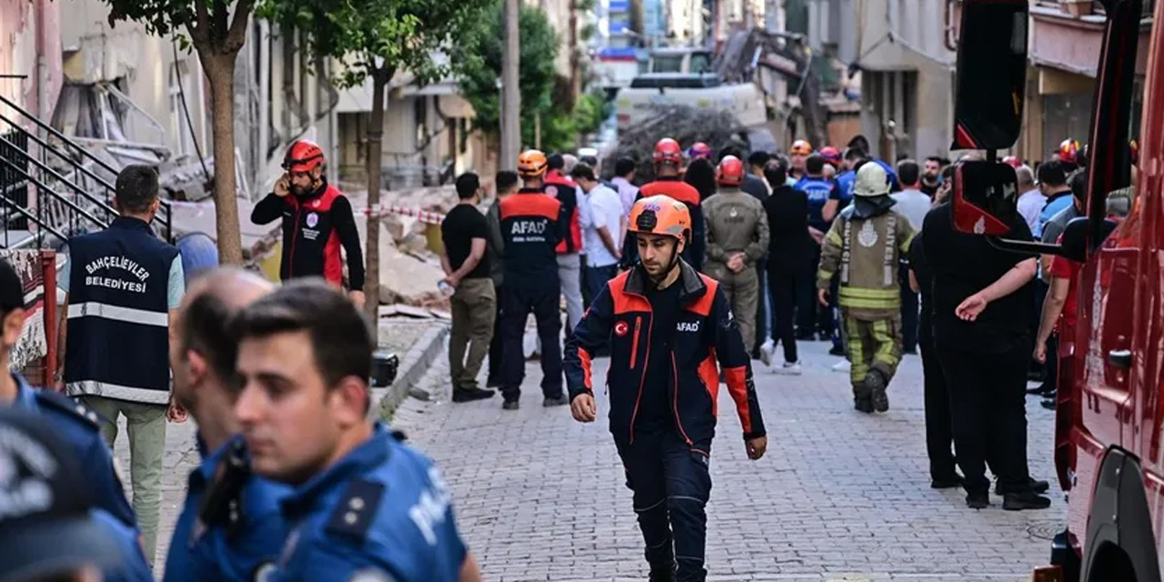 Bahçelievler’de çöken bina ile ilgili soruşturma başlatıldı
