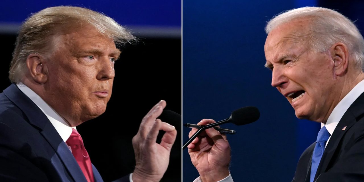 Trump ve Biden seçim öncesi yüzleşti