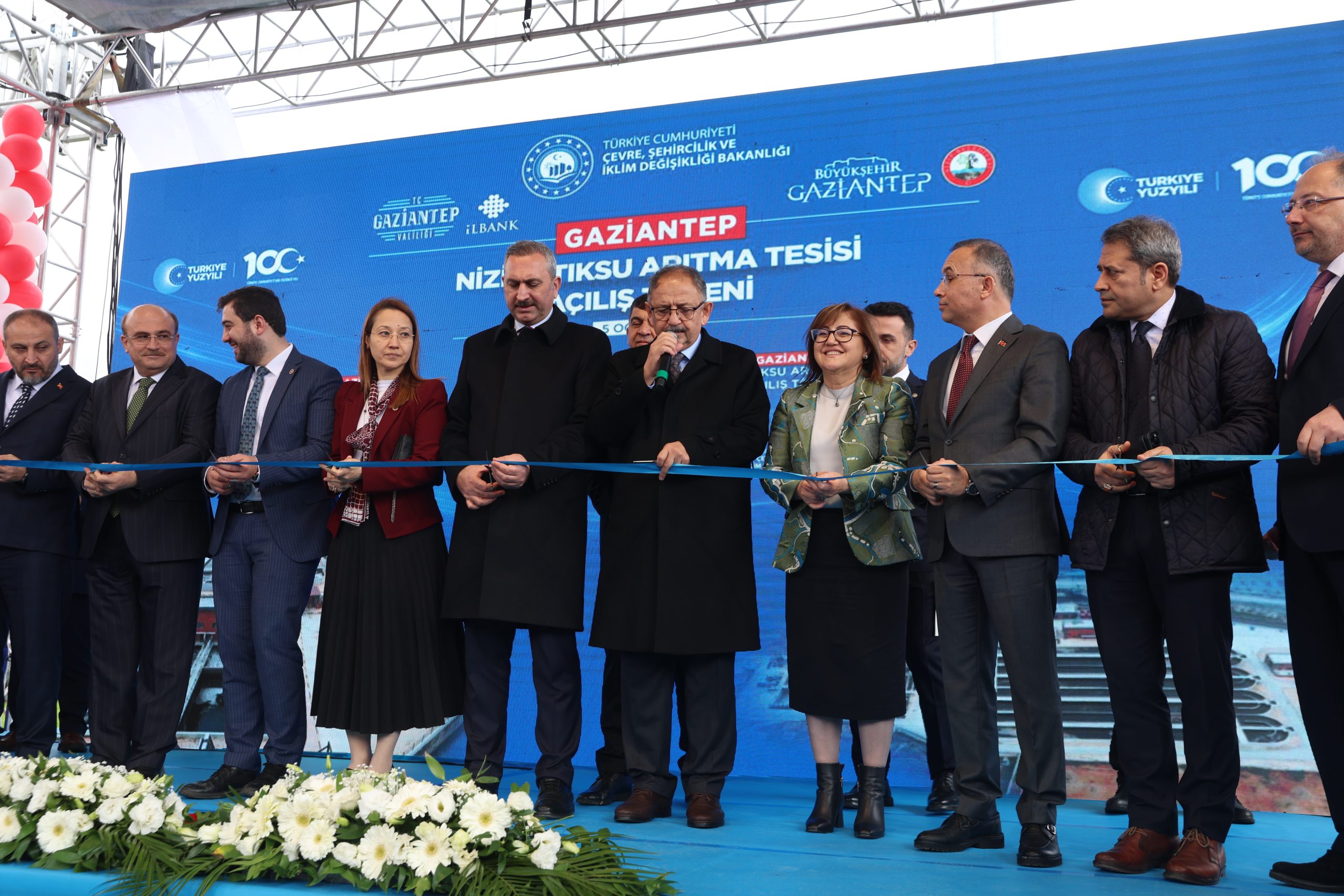 Türkiye’nin en çevreci atıksu arıtma tesisi Gaziantep'te açıldı