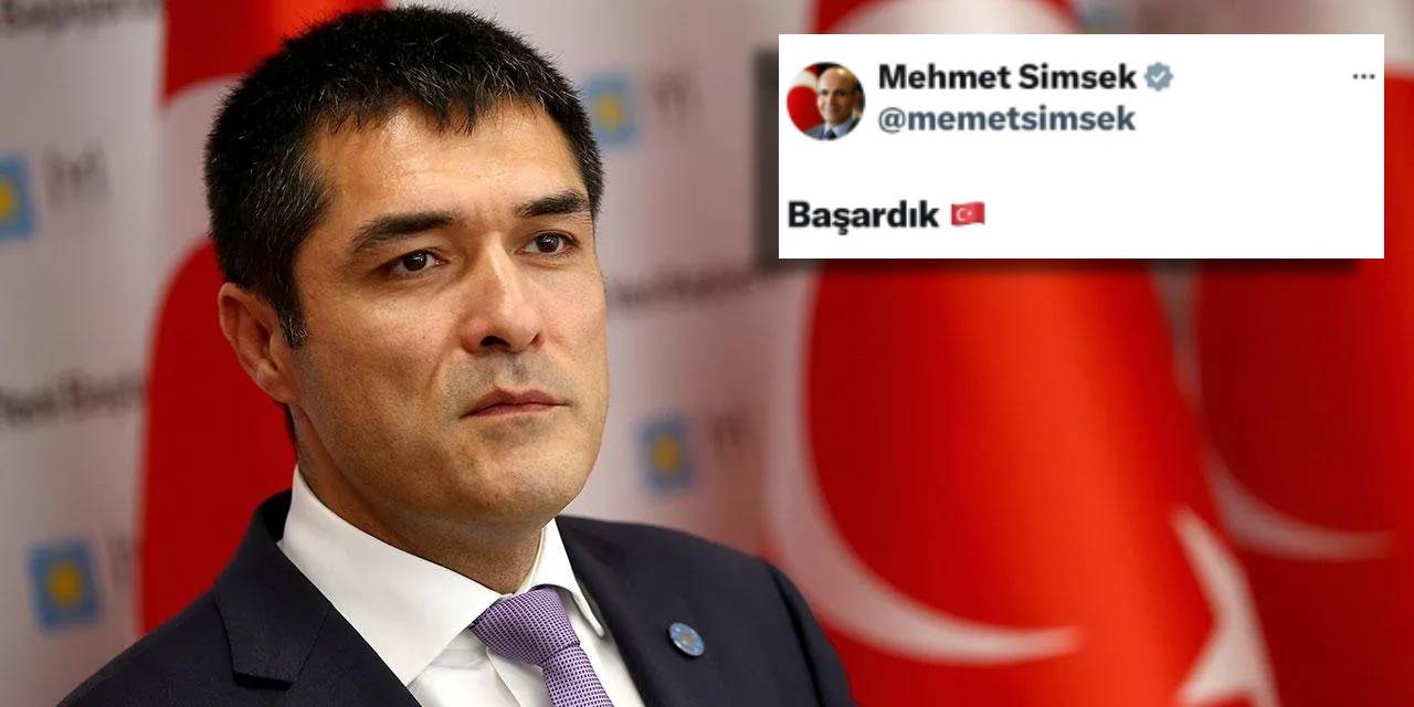 İYİ Partili Kavuncu'dan Mehmet Şimşek'e 'Başardık' tepkisi