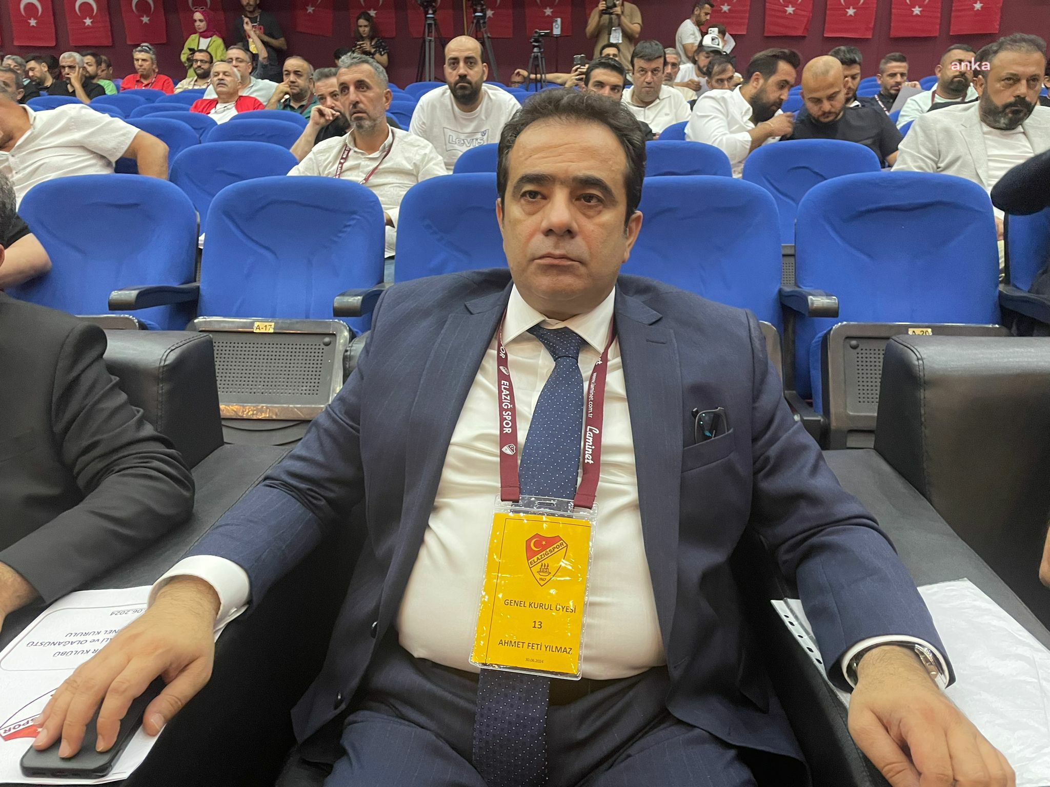 Tek listeyle seçime giren AKP’li başkan Elazığspor Başkanı seçildi