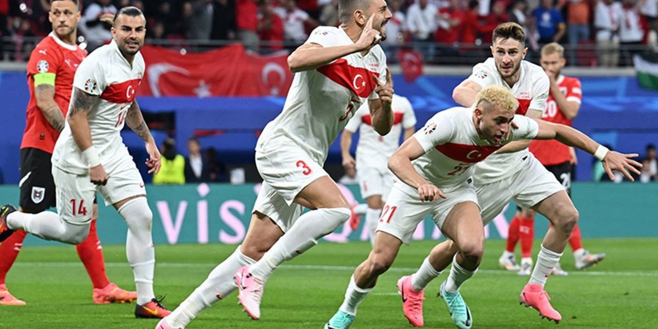 A Milli Takım, Merih'in golleriyle çeyrek finalde: Sıradaki rakip Hollanda