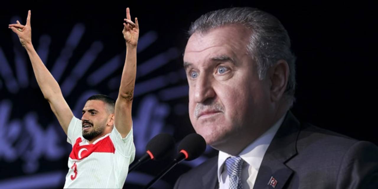 UEFA tarafından soruşturma açılan Merih Demiral'a Bakan Bak'tan destek