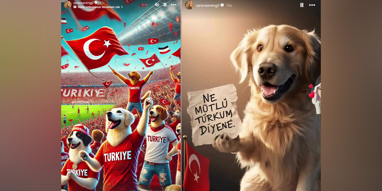 Seren Serengil'in yapay zekalı Milli Takım paylaşımına tepkiler yağdı