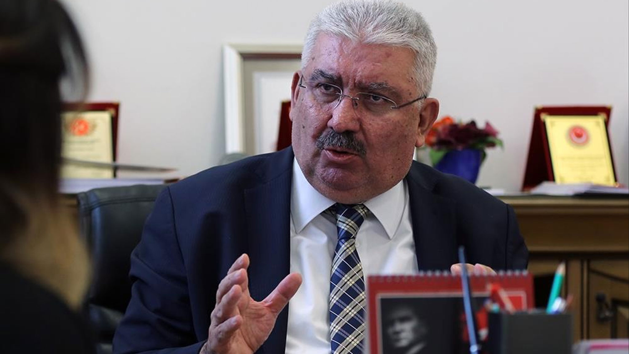 MHP'li Yalçın'dan 'bozkurt' çıkışı: Asıl ırkçı olanlar yasaklanmasını savunanlardır’