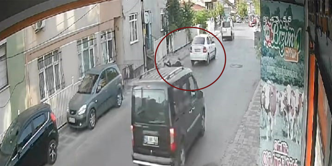 ‘Dur’ ihbarına uymayan şüpheli, polisi metrelerce sürükledi: Sürücü tutuklandı