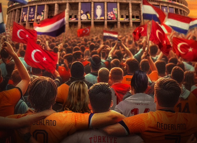 Hollanda ve Türkiye’den maç öncesi ortak paylaşım