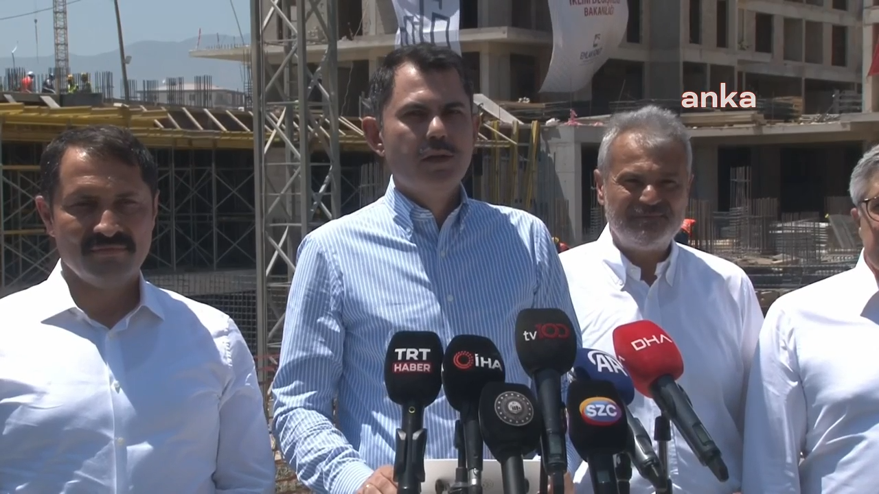 Murat Kurum’dan, Hatay açıklaması: 156 bin konut ve iş yeri yapım çalışmaları devam ediyor