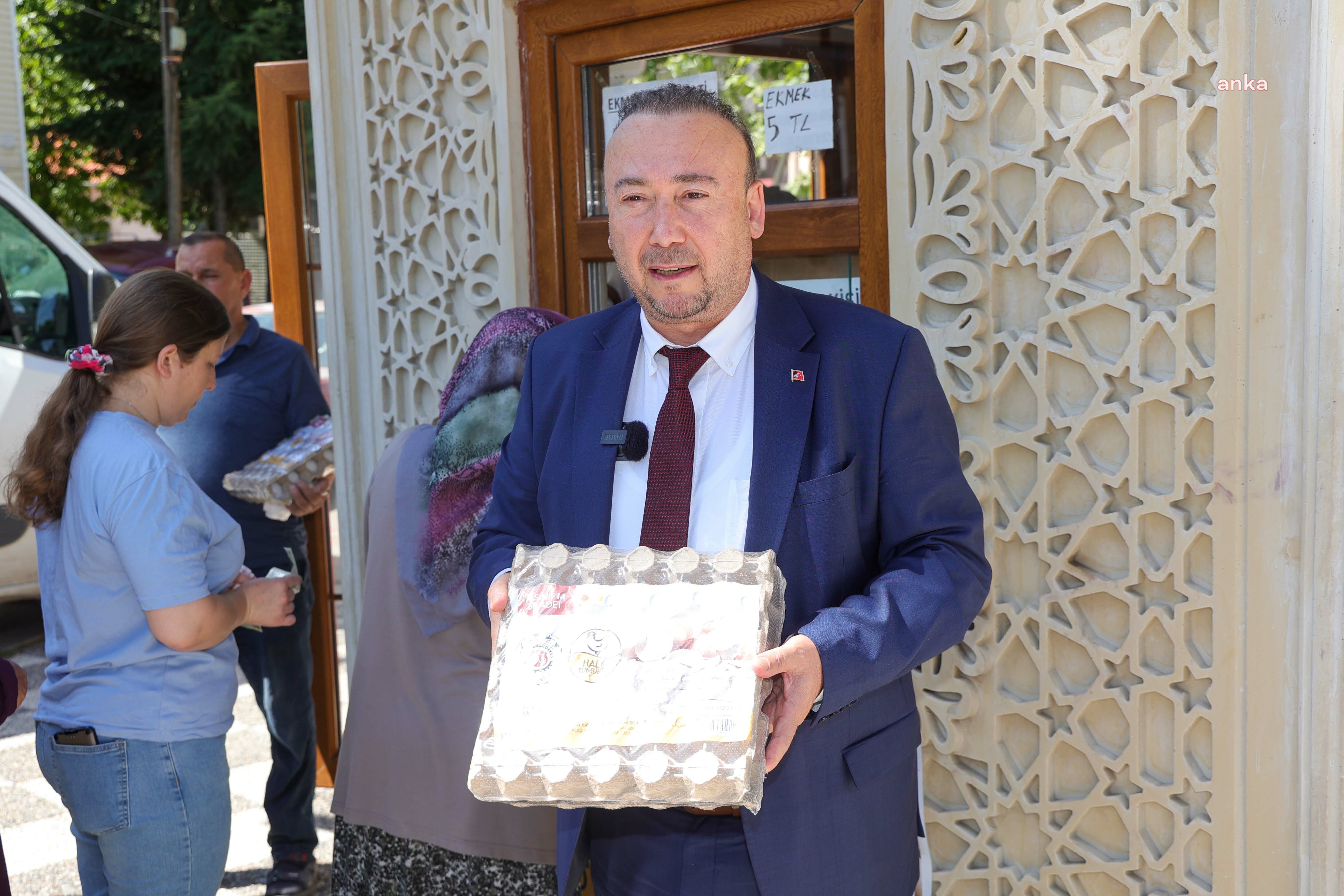 Uşak Belediyesi, Halk Yumurta satışlarını başlattı