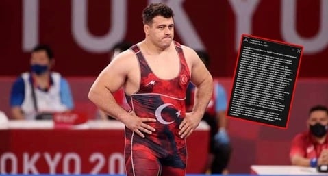 Olimpiyatlardan men edilen Rıza Kayaalp: Hukuk mücadelemiz başladı