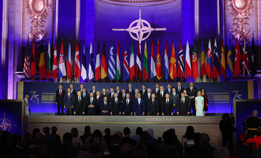 Cumhurbaşkanı Erdoğan, NATO'nun 75. Yıl Anma Etkinliği’ne katıldı