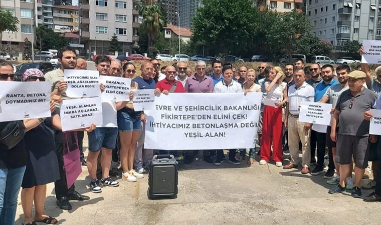 Kadıköylülerden 'Fikirtepe' eylemi